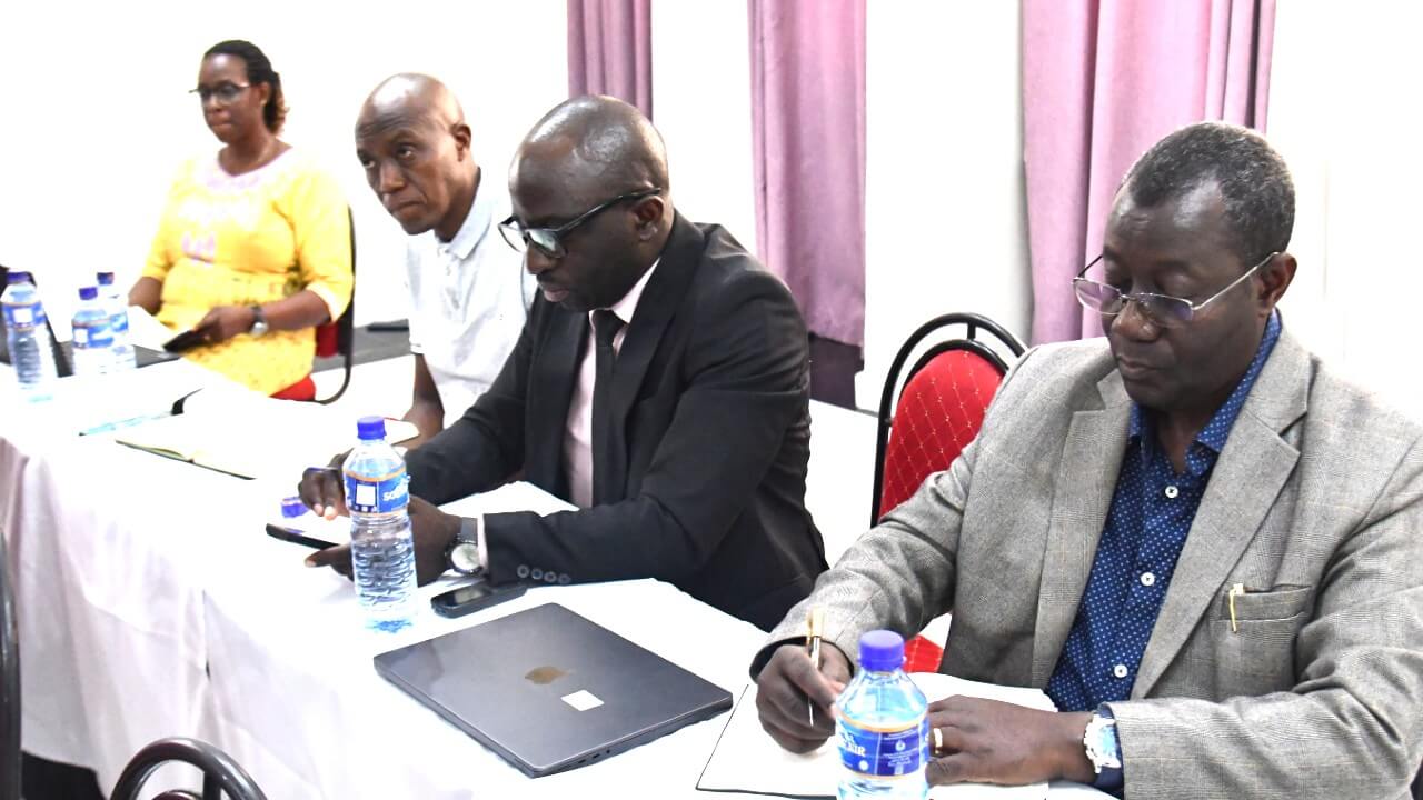 ASARECA Executive Director Dr. Sylvester Dickson Baguma (Right) emphasized that traditional approaches no longer suffice in the face of these combined challenges.