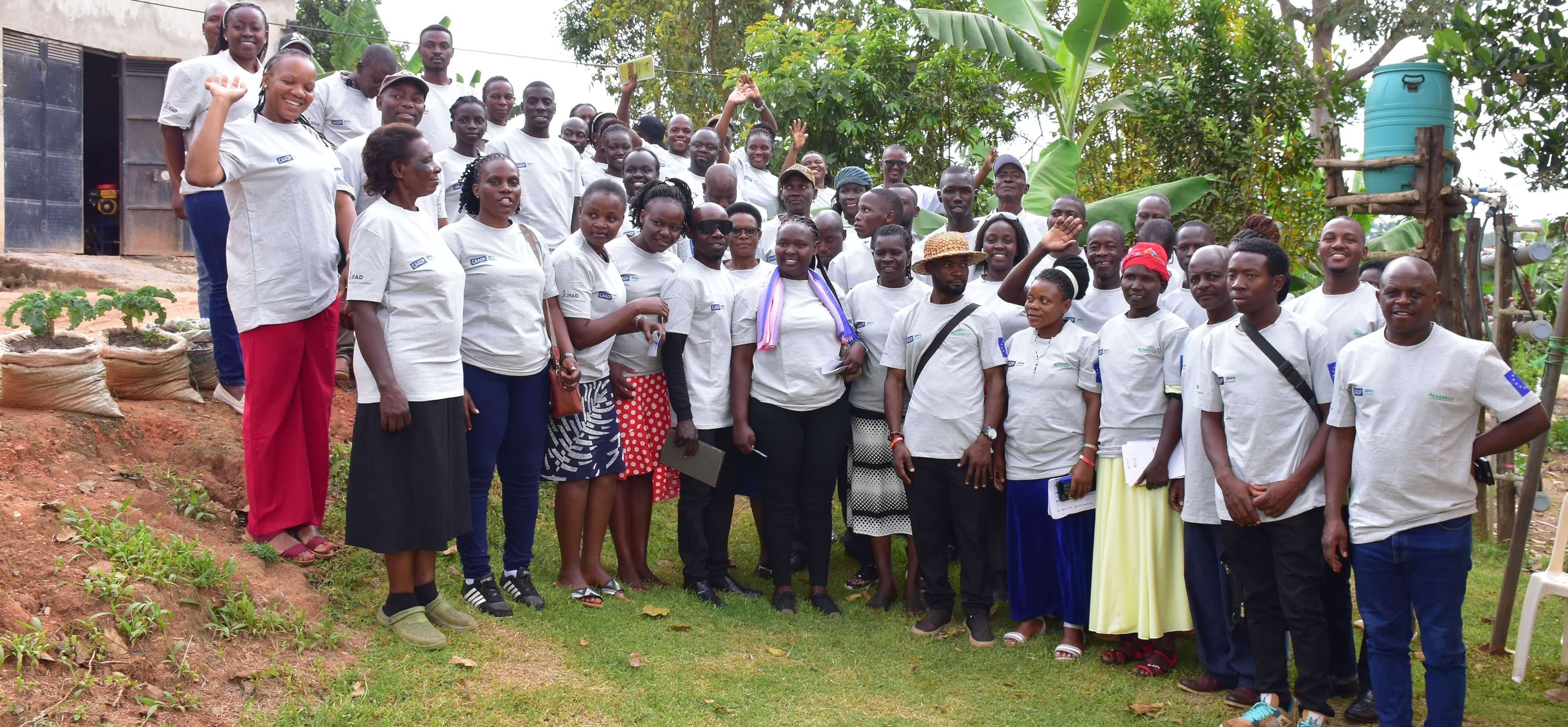 Beneficiaries: The support of the European and IFAD under the Comprehensive Africa Agriculture Development Programme Ex-Pillar 4 (CAADP-XP4) Programme has been acknowledged in Uganda.